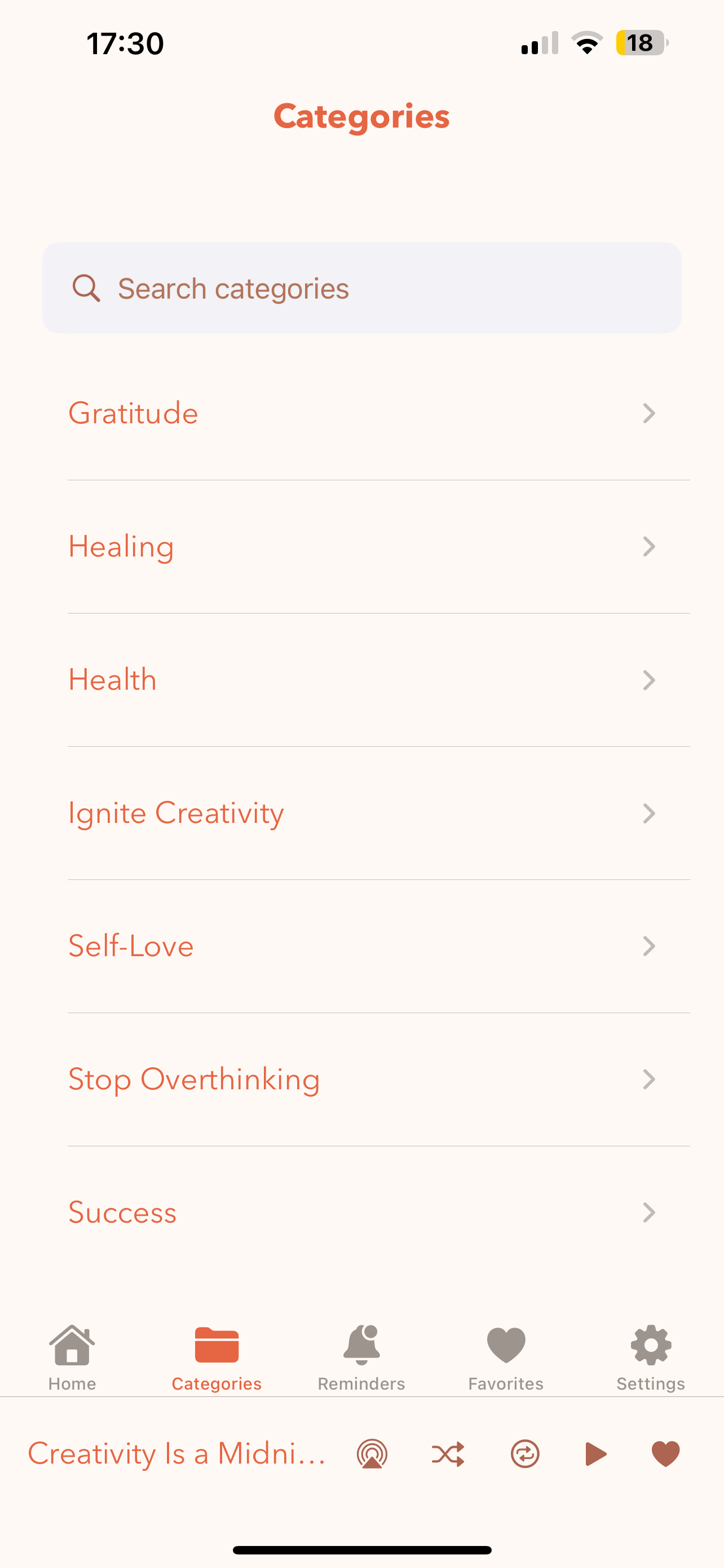 AffirmaFlow App Screenshot